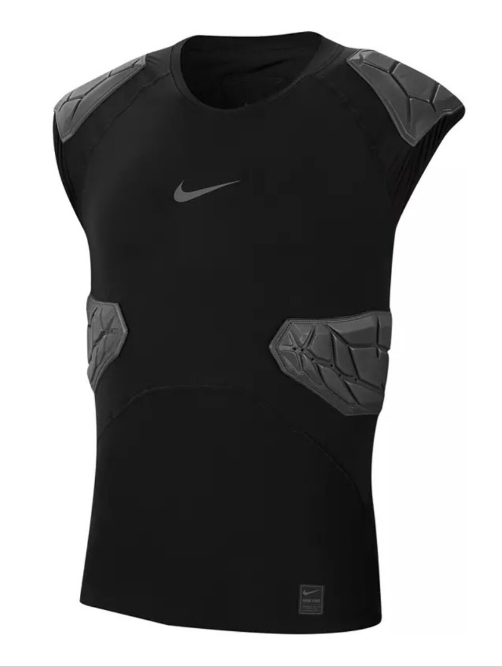 Nike Men's Pro Hyperstrong Sleeveless Football Shirt Black XL